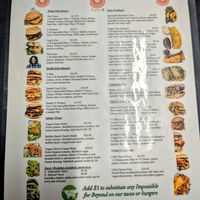 Menu 3 at Veggietize me in Panorama City