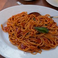 Spaghetti Pomodore e Basilico at L'Osteria Sylt in Sylt