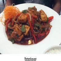 Extra Spicy Tofu Thai Basil at My Thai in State College