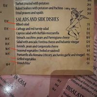 Salad and sides no modifications needed   at Gli Angeletti in Rome