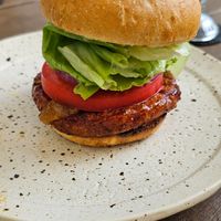 Vegan burger at BOX Burger - 宮城野店 in Hakone