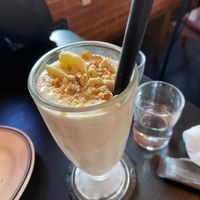 Caramel banana shake  #Veganuary at BOX Burger - 宮城野店 in Hakone