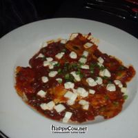 Eggplant Ravioli, a vegetarian special in October 2011. at Spats Cafe and Speakeasy in State College