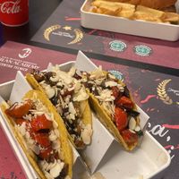 sehr leckere Tacos  at Timeout Argiro Burger Bar in Bari