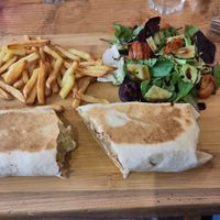 breakfast burrito at Bondade in Leicester