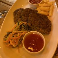 Vegetable Meatballs Sebze Köfte  at Blue Terrace in Kalkan