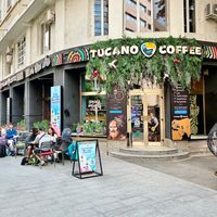 The venue at Tucano Coffee in Bucharest