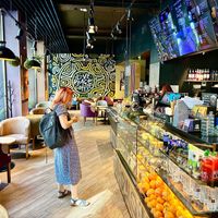Interior at Tucano Coffee in Bucharest