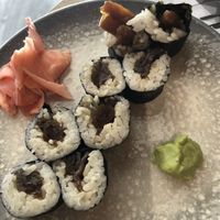 Kanpyo sushi   at Japanos Athenaeum in Bucharest