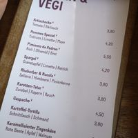 Auszug der Karte ab 17 Uhr   at Stachelschwein in Dortmund