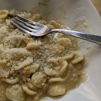 Pasta of the day at Mandrake  in Mazara Del Vallo