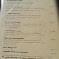 Salate - 2 verschiedene vegane Dressings! at Cafe Restaurant Am Flugplatz in Wyk Auf Foehr