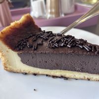Schoko-Käsekuchen  at Cafe Restaurant Am Flugplatz in Wyk Auf Foehr