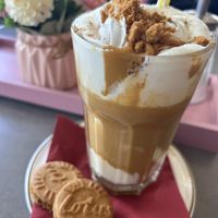 Special Latte Macchiato Karamell  at Cafe Restaurant Am Flugplatz in Wyk Auf Foehr