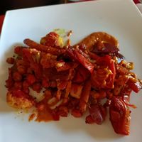 Torrada de blat sarraí amb verdures at Centre Cultural "La Clau" in St Celoni