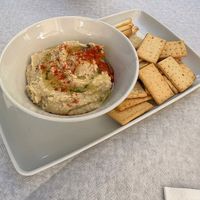 Hummus at La Viga in Santillana Del Mar