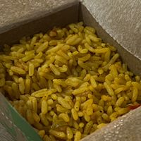 Spicy rice at Nando's in Borehamwood