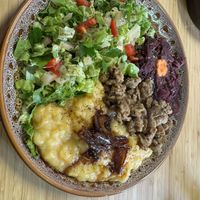 a great main course today   at Soleil Vert in Le Havre