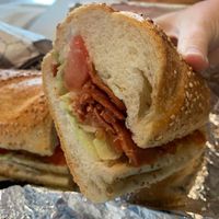 Vegan blt at Empire Bagels in Harrison