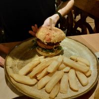 Veganer Burger at Carls Brauhaus in Stuttgart
