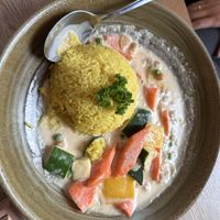 Vegan curry   at Carls Brauhaus in Stuttgart