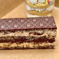 Opera Cake  at Little Saint in Healdsburg