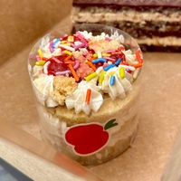 Birthday Cakee  at Little Saint in Healdsburg