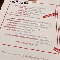   at Little Saint in Healdsburg