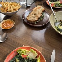 Brunch menu!   at Little Saint in Healdsburg