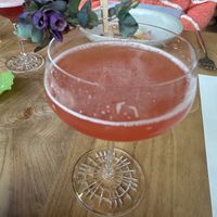 Like a dream cocktaill  at Little Saint in Healdsburg