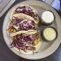 Breakfast Tacos  at Little Saint in Healdsburg