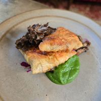 Yuba Dumpling at Little Saint in Healdsburg