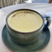 Golden Milk - mild and delicious!   at Little Saint in Healdsburg