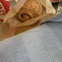 Chocolate croissantt  at Little Saint in Healdsburg