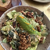 Caesar salad so good!  at Little Saint in Healdsburg