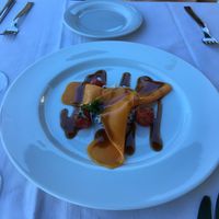 Vegan Salmon  at La Vista in Varenna