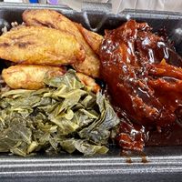 BBQ Vegan Chicken Lunchbox  at Tamarind Island Grille in Huntsville