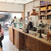 Inside at ORSO in Bogota