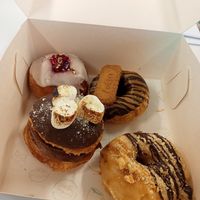 Got the Tuesday 4 for $24 deal!!! at Belén Vegan Bakery in Wellington