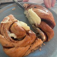 Great portion size so you want mind sharing   at Belén Vegan Bakery in Wellington