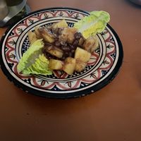 Caramelised potatoes 20MAD  at Babakoul in Tamraght