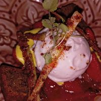 Fünfter Gang Dessert Eis at Flow Yoga & Food in Delft