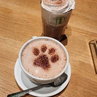 Heiße Schokolade (vorne), Würzschokolade (hinten) at Katzentempel - Leipzig Mitte in Leipzig