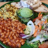 Breakfast with Beans at Katzentempel - Leipzig Mitte in Leipzig