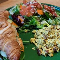 Croissant breakfast at Katzentempel - Leipzig Mitte in Leipzig