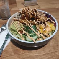 Rainbow bowl at Katzentempel - Leipzig Mitte in Leipzig