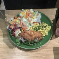 Croissandwich-Frühstück  at Katzentempel - Leipzig Mitte in Leipzig