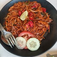 Mamak Mee goreng  at Gopal's The Holy Cow in East Singapore