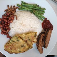 All time local favourite Nasi lemak at Gopal's The Holy Cow in East Singapore