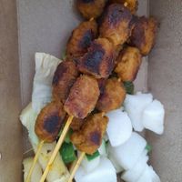 Satay at Gopal's The Holy Cow in East Singapore